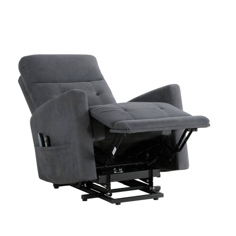 Wichita Dark Gray Power Lift Chair - Ornate Home