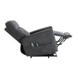 Wichita Dark Gray Power Lift Chair - Ornate Home