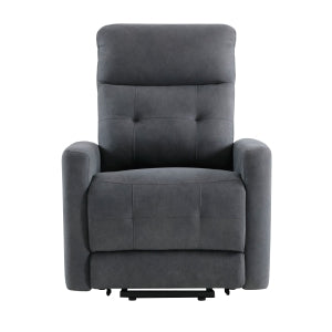 Wichita Dark Gray Power Lift Chair - Ornate Home
