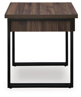 Wickman Falls Dark Brown End Table - Ornate Home