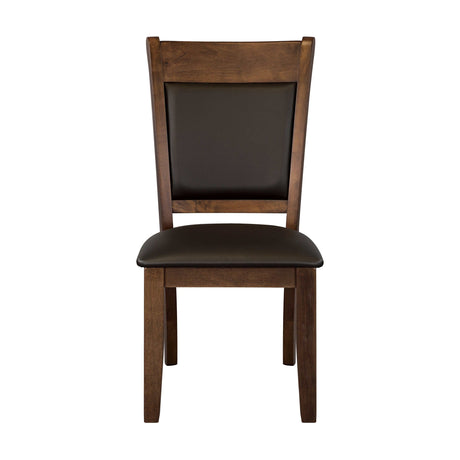 Wieland Brown Dining Room Chair (Set of 2) - Ornate Home