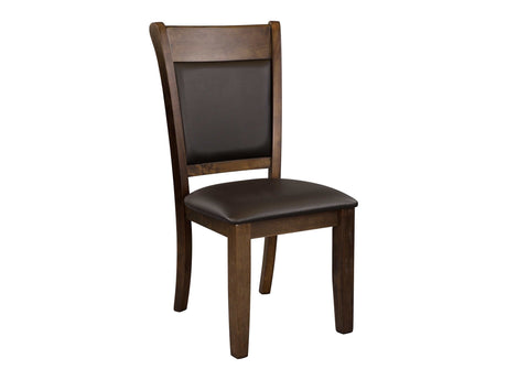 Wieland Brown Dining Room Chair (Set of 2) - Ornate Home