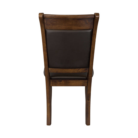 Wieland Brown Dining Room Chair (Set of 2) - Ornate Home