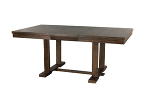 Wieland Rustic Brown Dining Room Table - Ornate Home