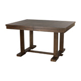 Wieland Rustic Brown Dining Room Table - Ornate Home
