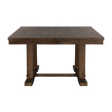 Wieland Rustic Brown Dining Room Table - Ornate Home
