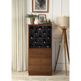 Wiesta Walnut Wine Cabinet - Ornate Home