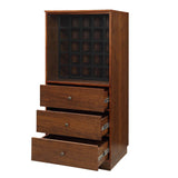 Wiesta Walnut Wine Cabinet - Ornate Home
