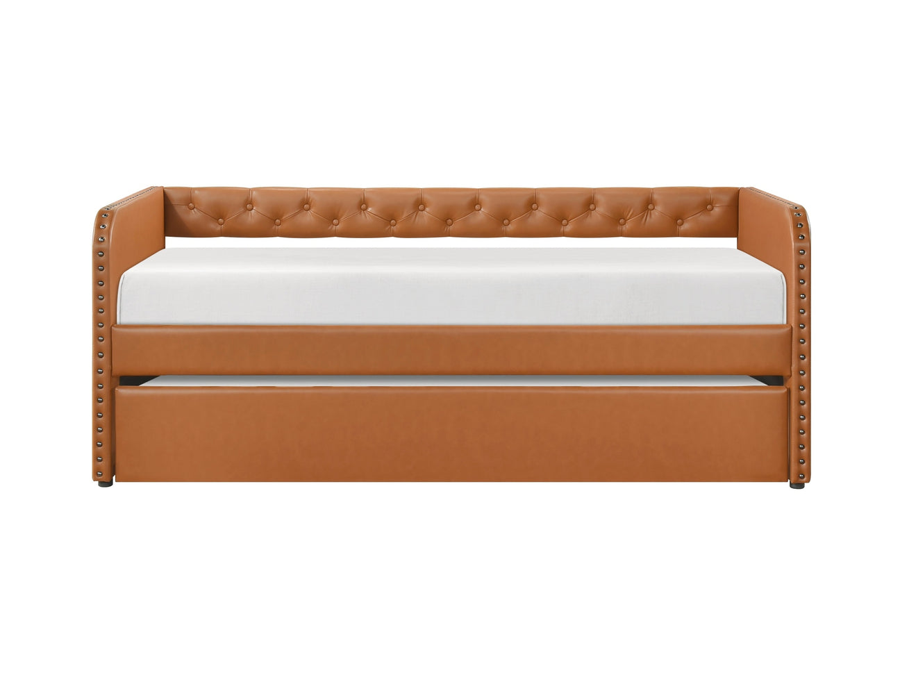 Wilcox Brown Daybed w/ Trundle - Ornate Home