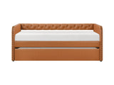 Wilcox Brown Daybed w/ Trundle - Ornate Home