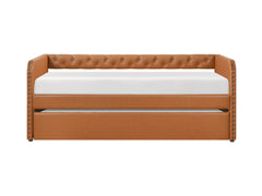 Wilcox Brown Daybed w/ Trundle - Ornate Home