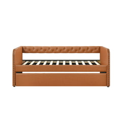 Wilcox Brown Daybed w/ Trundle - Ornate Home
