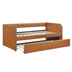 Wilcox Brown Daybed w/ Trundle - Ornate Home