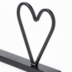 Wild at Heart Black Metal Sign - Ornate Home