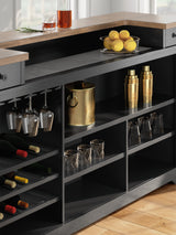 Wildenauer Brown/Black Bar - Ornate Home