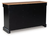 Wildenauer Brown/Black Dining Room Buffet (Online Special Price) - Ornate Home