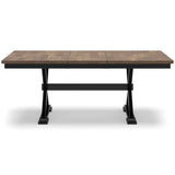 Wildenauer Brown & Black Dining Room Set / 6pc - Ornate Home