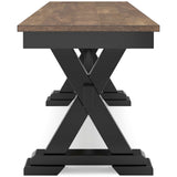 Wildenauer Brown & Black Dining Room Set / 6pc - Ornate Home