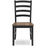 Wildenauer Brown & Black Dining Room Set / 7pc - Ornate Home