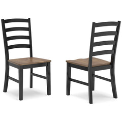 Wildenauer Brown & Black Dining Room Set / 8pc - Ornate Home