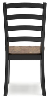 Wildenauer Brown/Black Dining Table and 8 Chairs (Online Special Price) - Ornate Home