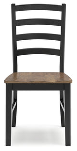 Wildenauer Brown/Black Dining Table and 8 Chairs - Ornate Home