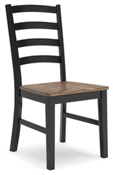 Wildenauer Brown/Black Dining Table and 8 Chairs - Ornate Home