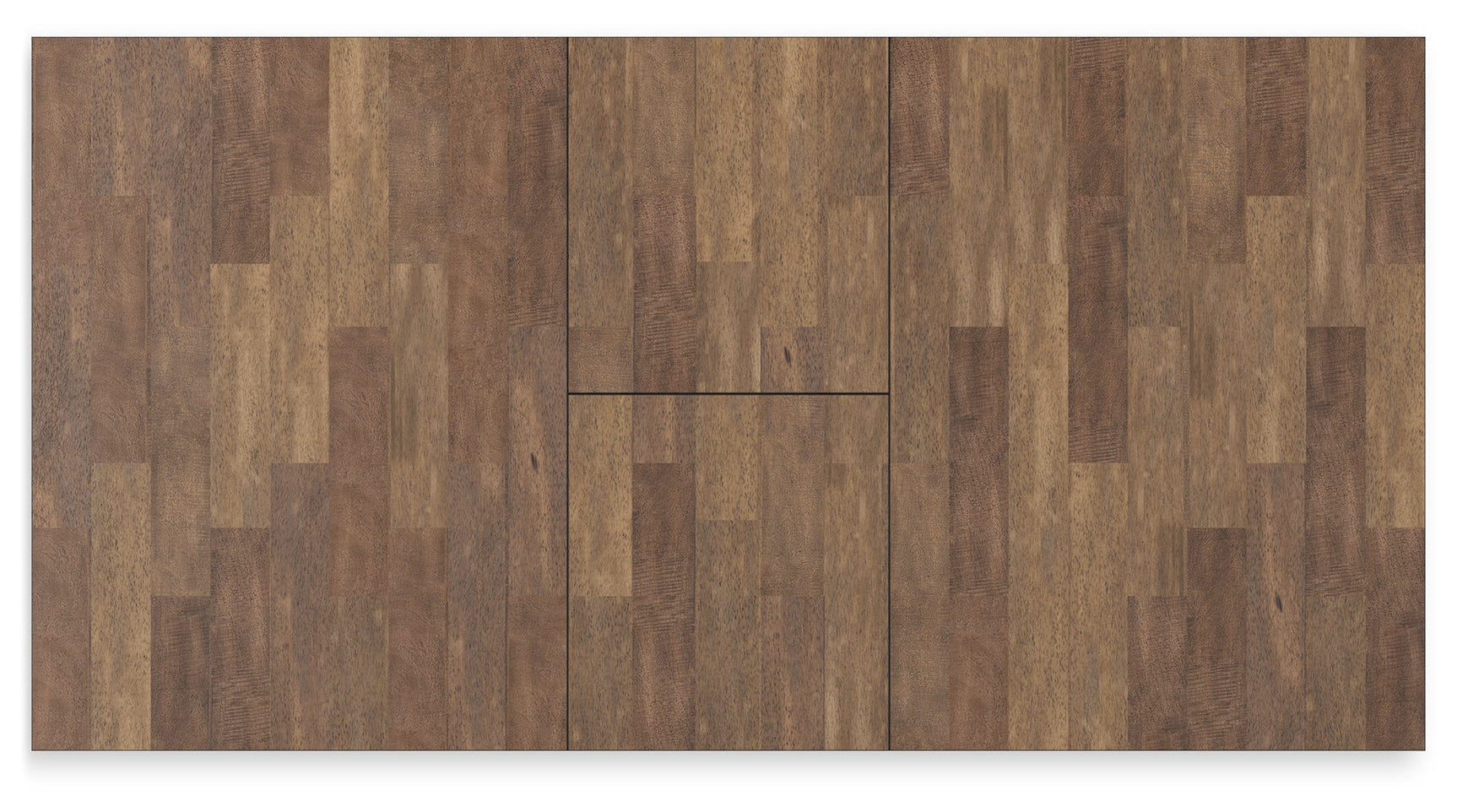 Wildenauer Brown & Black Dining Table w/ Extension - Ornate Home