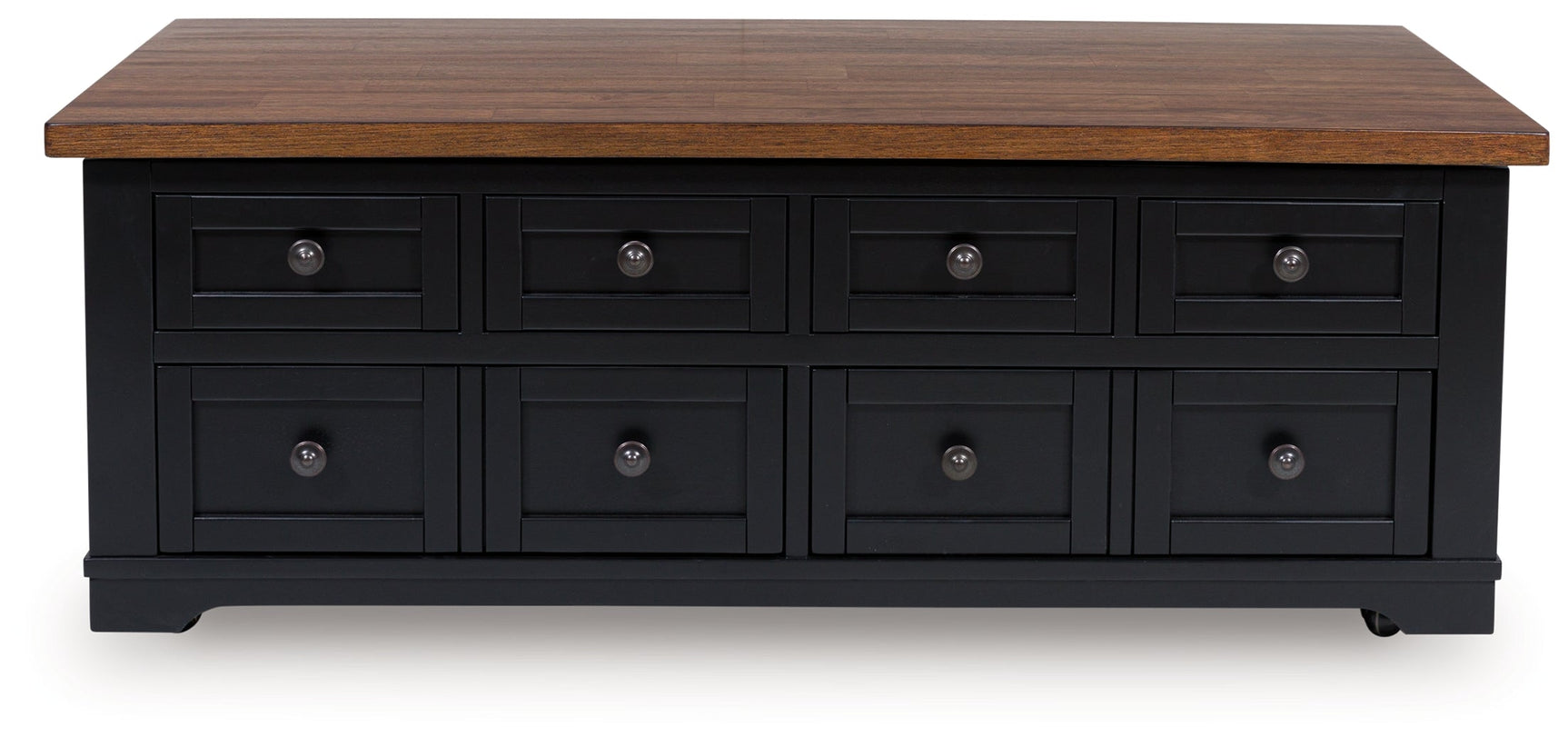 Wildenauer Brown/Black Lift Top Cocktail Table (Online Special Price) - Ornate Home