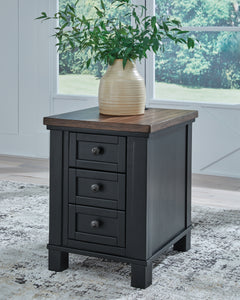 Wildenauer Brown/Black Lift-top Coffee Table and 2 Chairside End Tables - Ornate Home