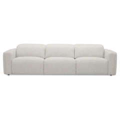 Wilder Flecked Oat Power Recliner Sofa - Ornate Home
