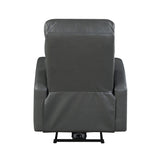 Wiley Gray Power Reclining Chair - Ornate Home