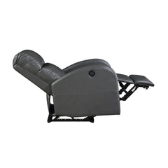 Wiley Gray Power Reclining Chair - Ornate Home