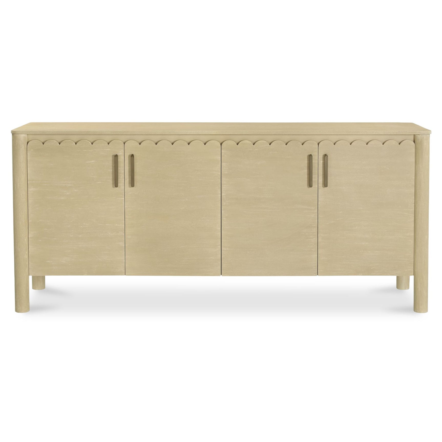 Wiley Natural 4 Door Sideboard - Ornate Home