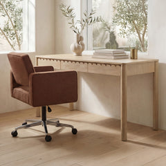 Wiley Natural Desk - Ornate Home