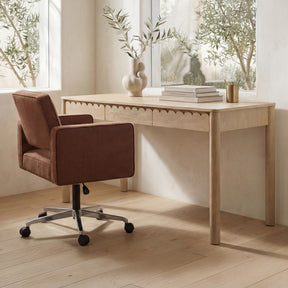 Wiley Natural Desk - Ornate Home