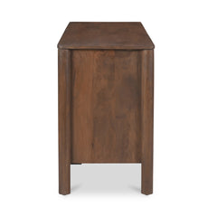 Wiley Vintage Brown 3 Drawer Sideboard - Ornate Home