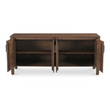 Wiley Vintage Brown 4 Door Sideboard - Ornate Home