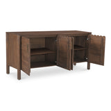 Wiley Vintage Brown 4 Door Sideboard - Ornate Home