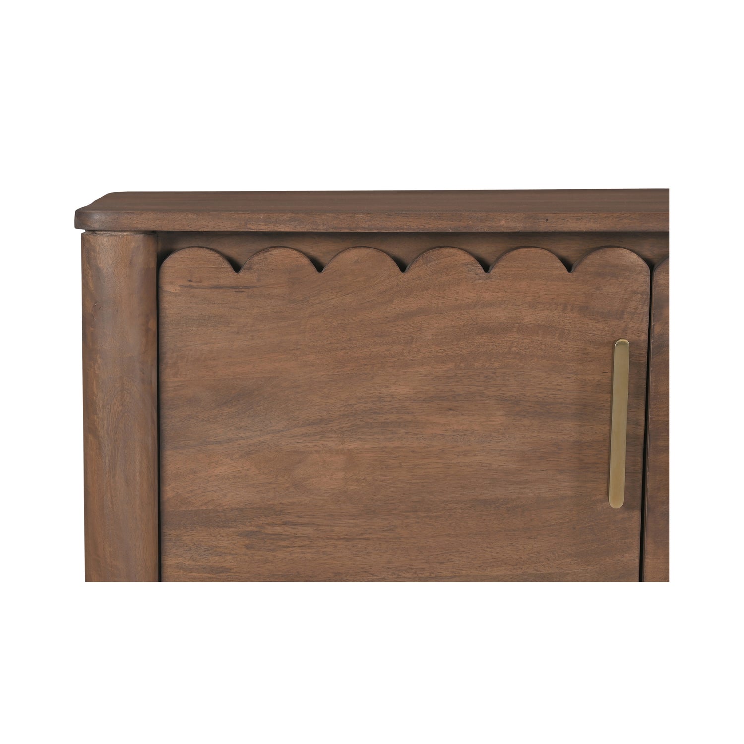 Wiley Vintage Brown 4 Door Sideboard - Ornate Home