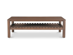 Wiley Vintage Brown Coffee Table - Ornate Home