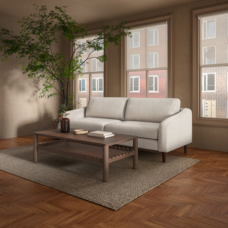 Wiley Vintage Brown Coffee Table - Ornate Home