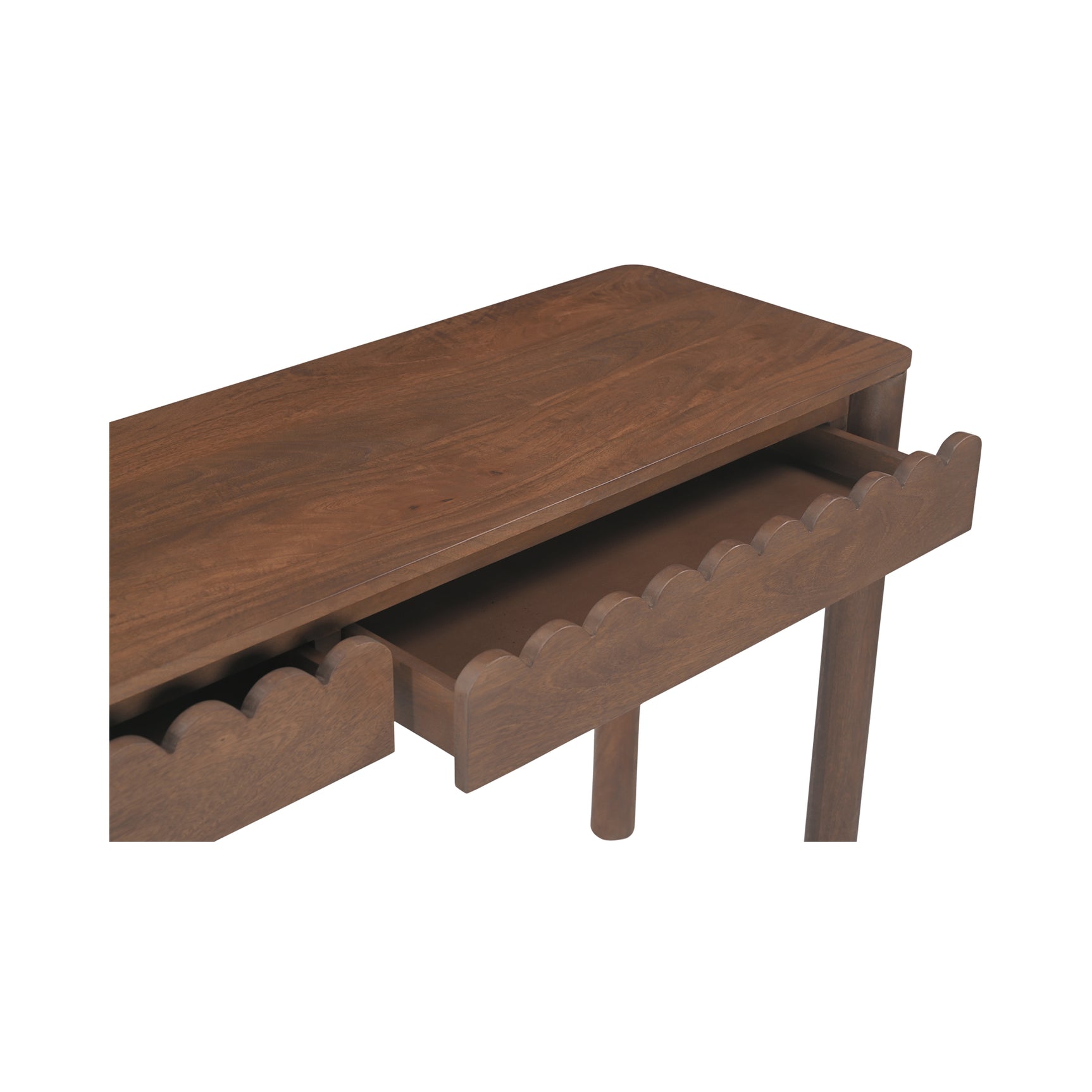 Wiley Vintage Brown Console Table - Ornate Home