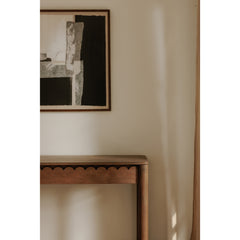 Wiley Vintage Brown Console Table - Ornate Home