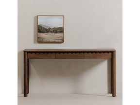 Wiley Vintage Brown Desk - Ornate Home