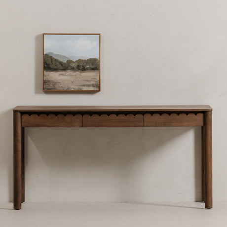 Wiley Vintage Brown Desk - Ornate Home