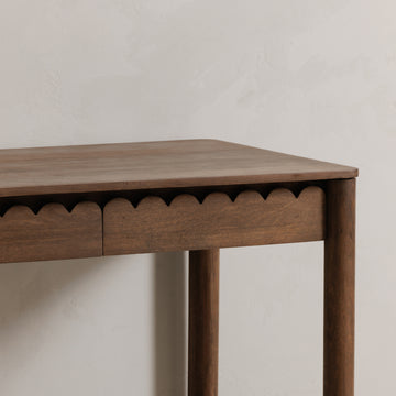 Wiley Vintage Brown Desk - Ornate Home