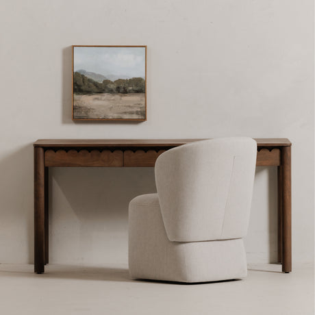 Wiley Vintage Brown Desk - Ornate Home