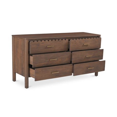Wiley Vintage Brown Dresser - Ornate Home