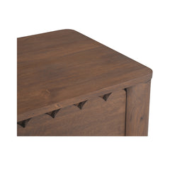 Wiley Vintage Brown Nightstand - Ornate Home